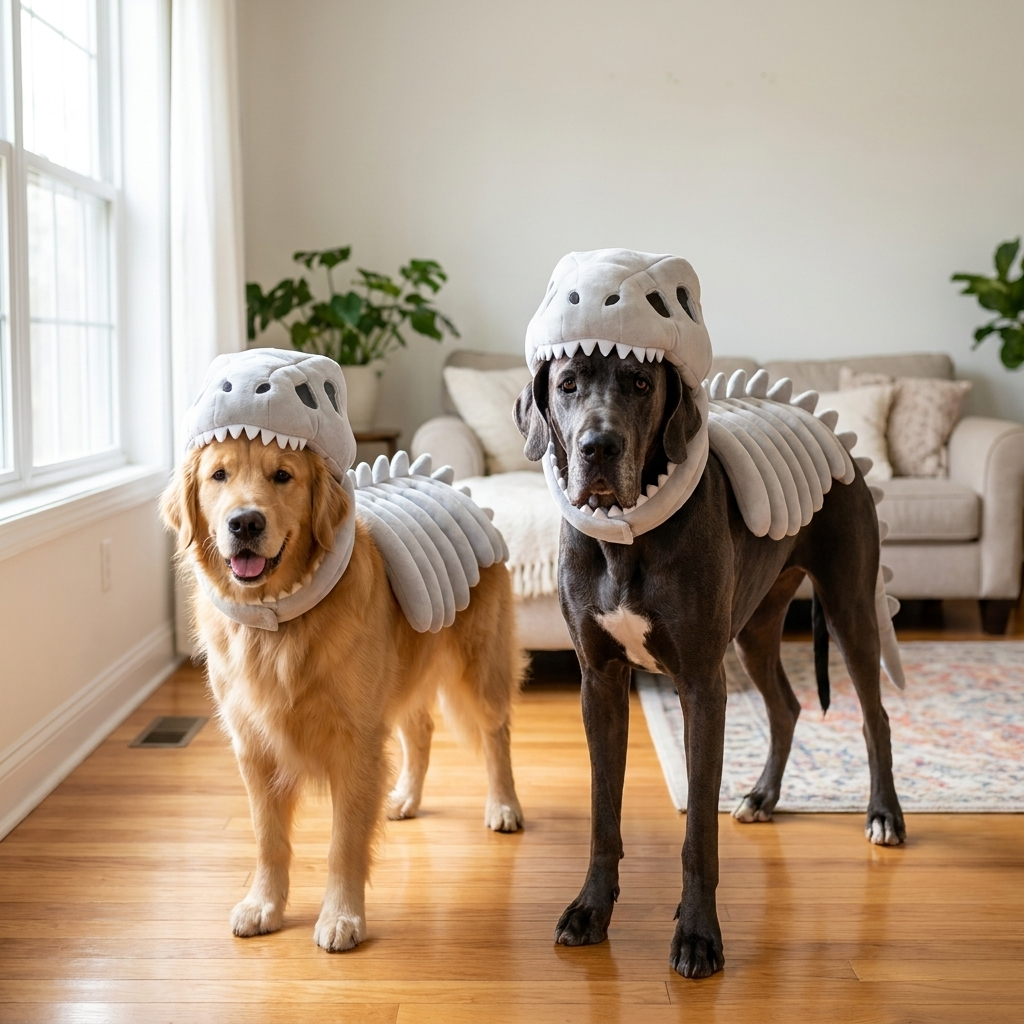 PupRex™ - Dinosaur Skeleton Dog Outfit