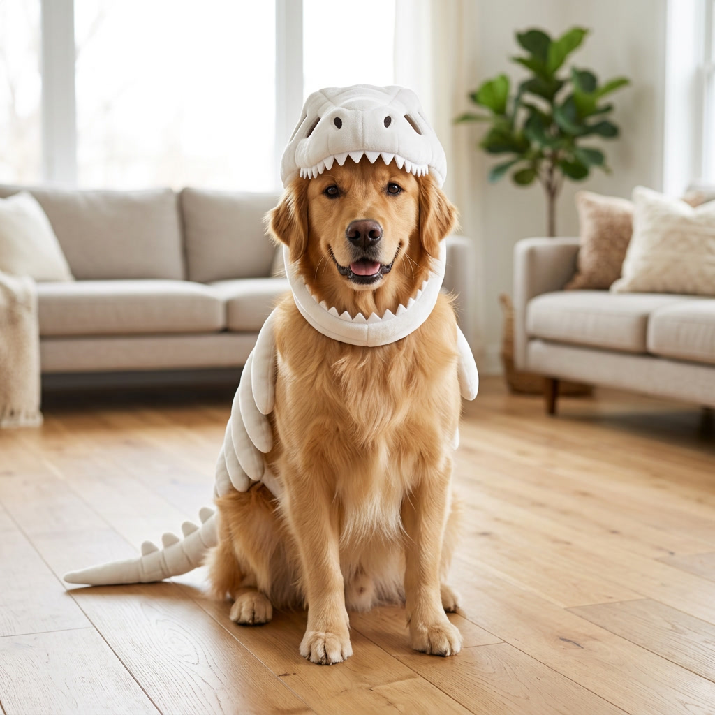 PupRex™ - Dinosaur Skeleton Dog Outfit